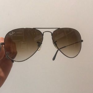Ray ban brown aviators